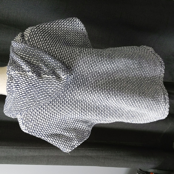 Splendid Cobalt Prairie Loose Knit Hoodie XS - Picture 9 of 9